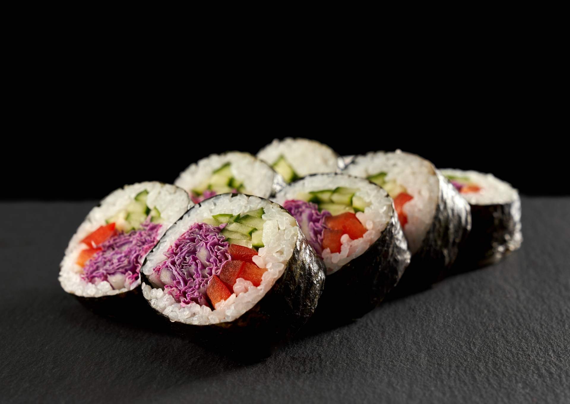 sushi dla wegetarian i wegan