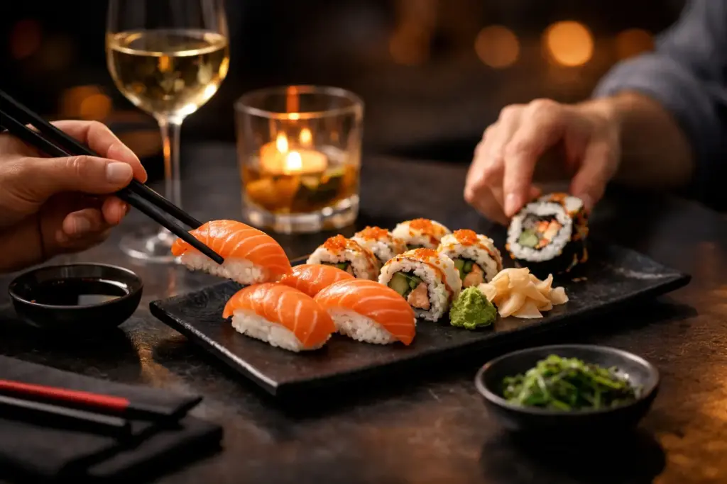 Czy sushi nadaje się na kolację? Tak, ale…