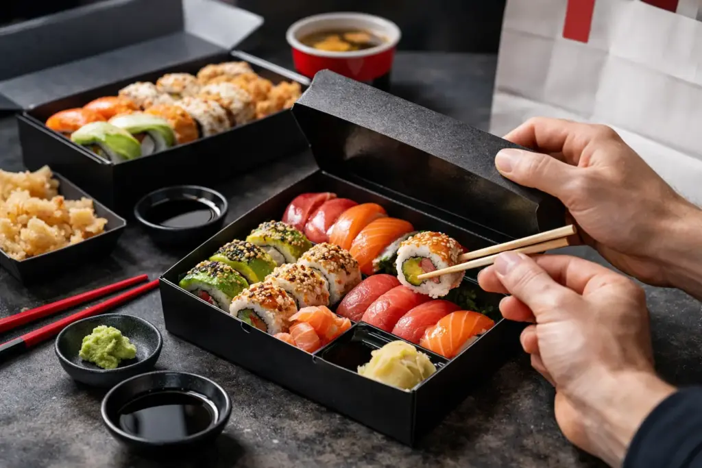 Najlepsze sushi na wynos – ranking lokalnych dostawców