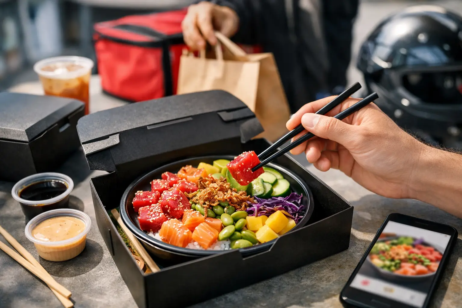 Poke bowl Warszawa dowóz - jak wybierać dobrze