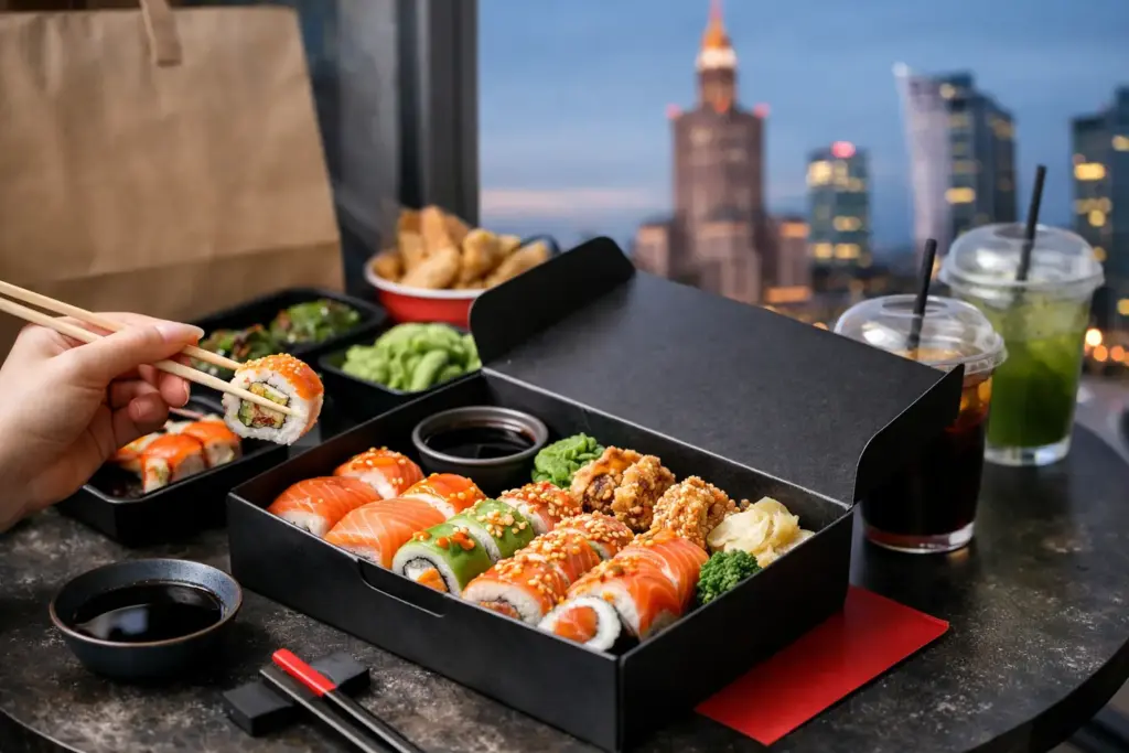 Sushi z dostawą Warszawa – co warto zamówić