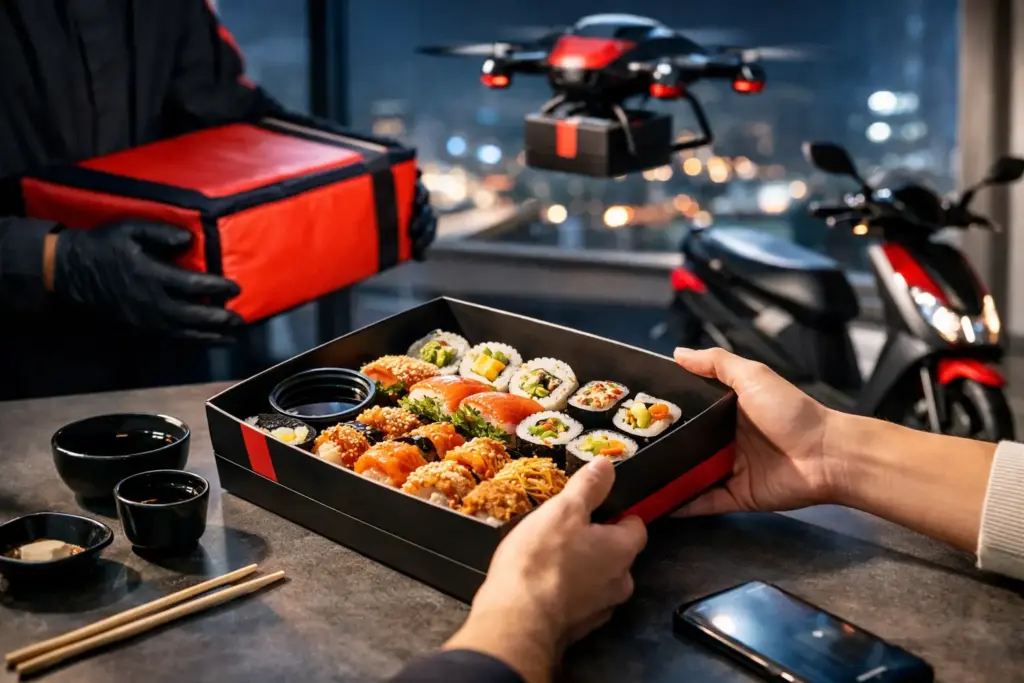 Trendy dostawy sushi w 2026 roku