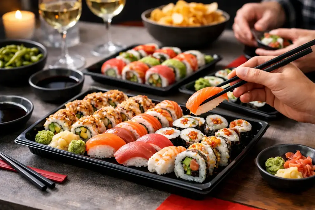 Zestaw sushi na domówkę – przykład wyboru