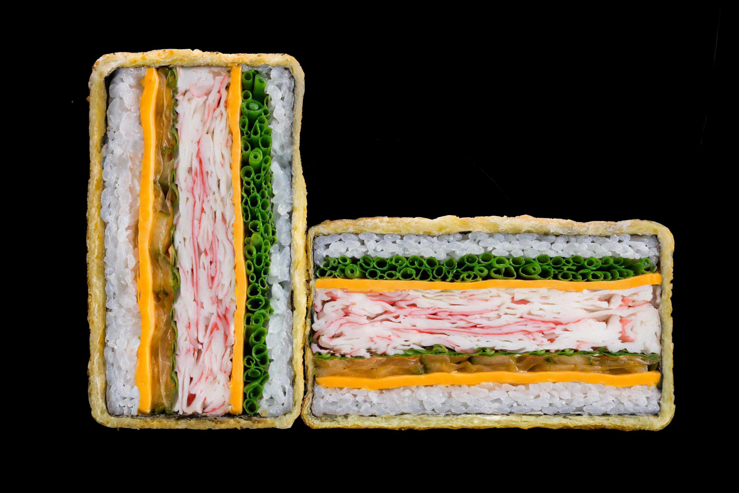 SUSHI BURGER SURIMI SUSHI BURGER SURIMI