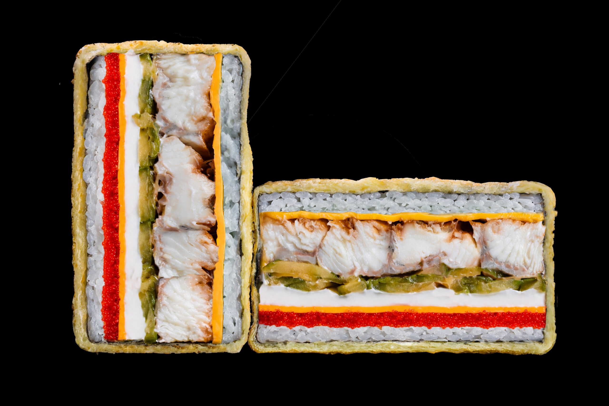 SUSHI BURGER UNAGI SUSHI BURGER UNAGI