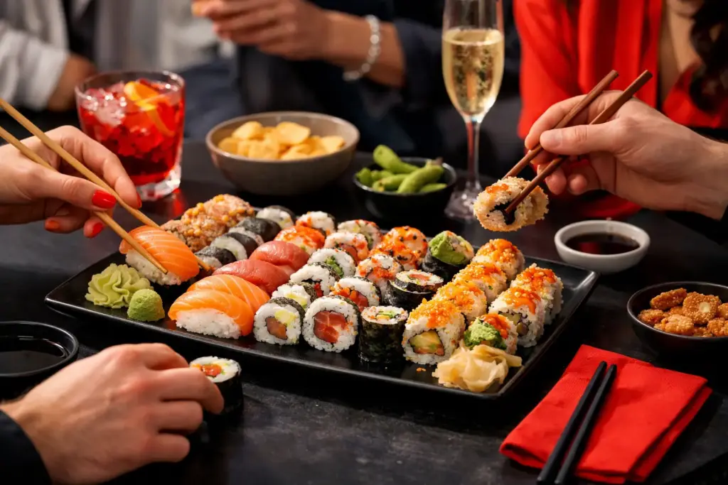 Czy sushi nadaje się na imprezę? Tak, ale z głową