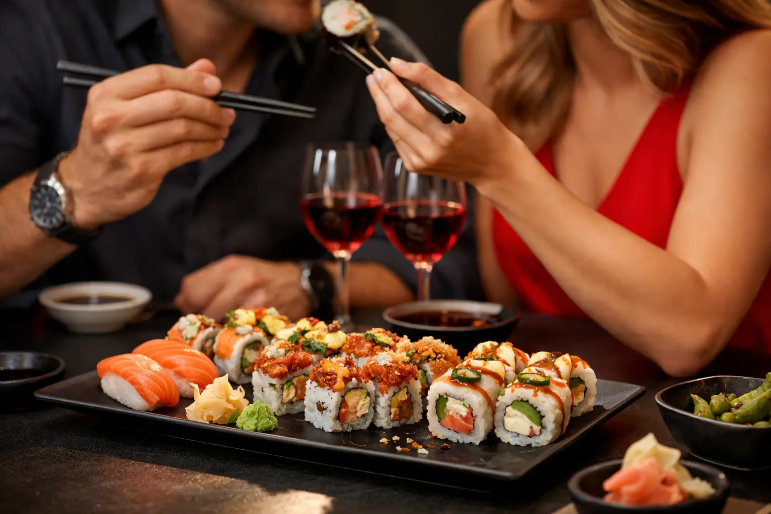 Jak wybrać sushi na randkę bez wtopy