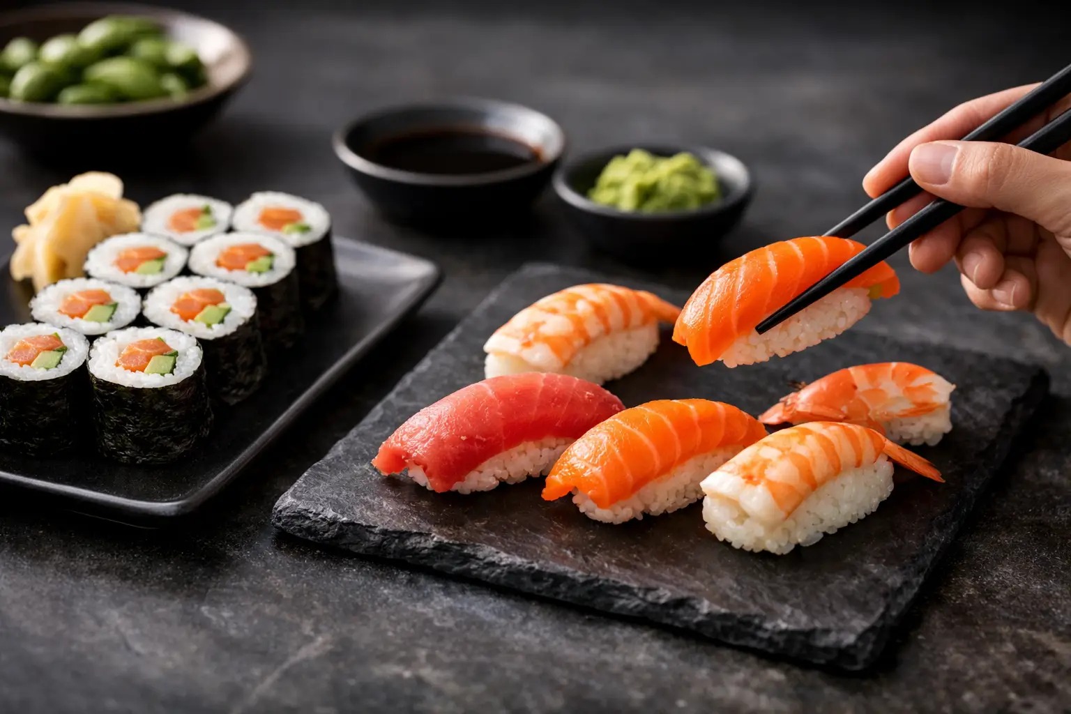 Maki czy nigiri - co wybrać na start?
