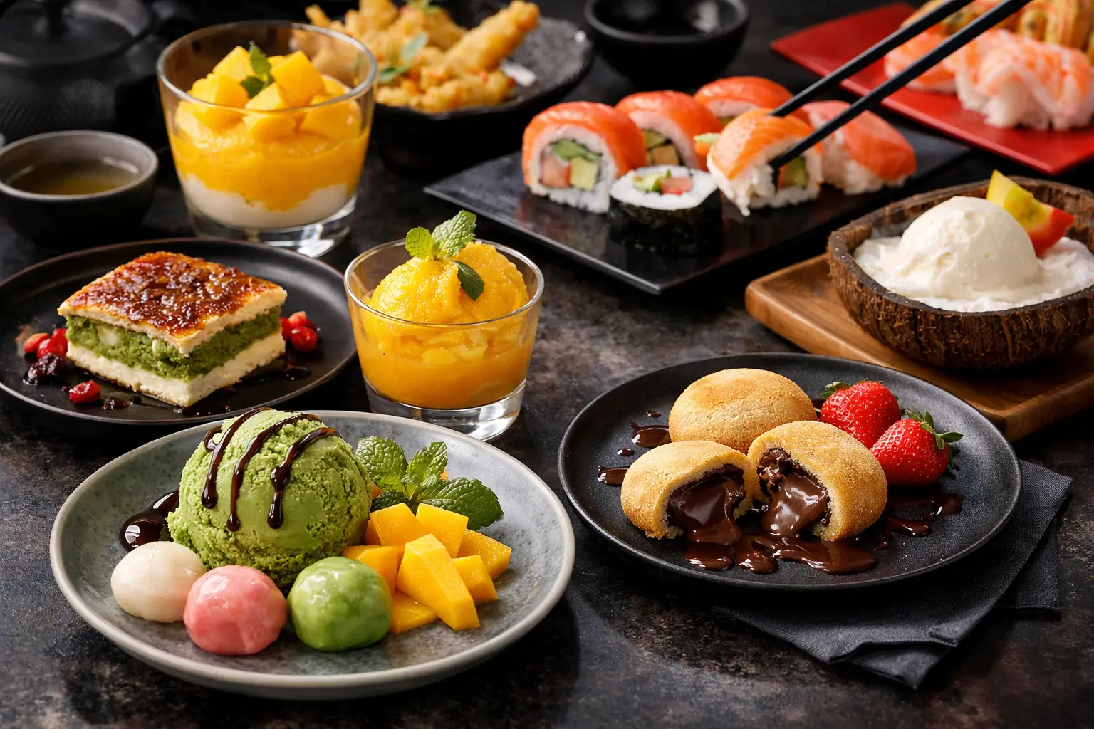 Najlepsze desery do sushi - co wybrać?