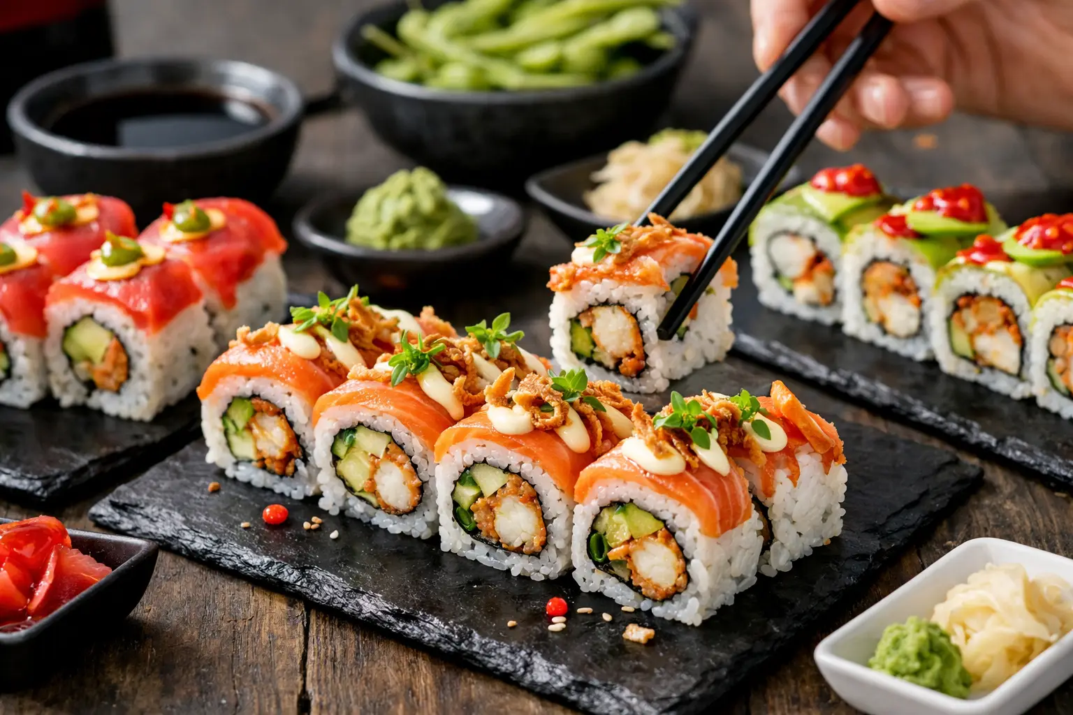 Najlepsze rolki sushi fusion - co wybrać?