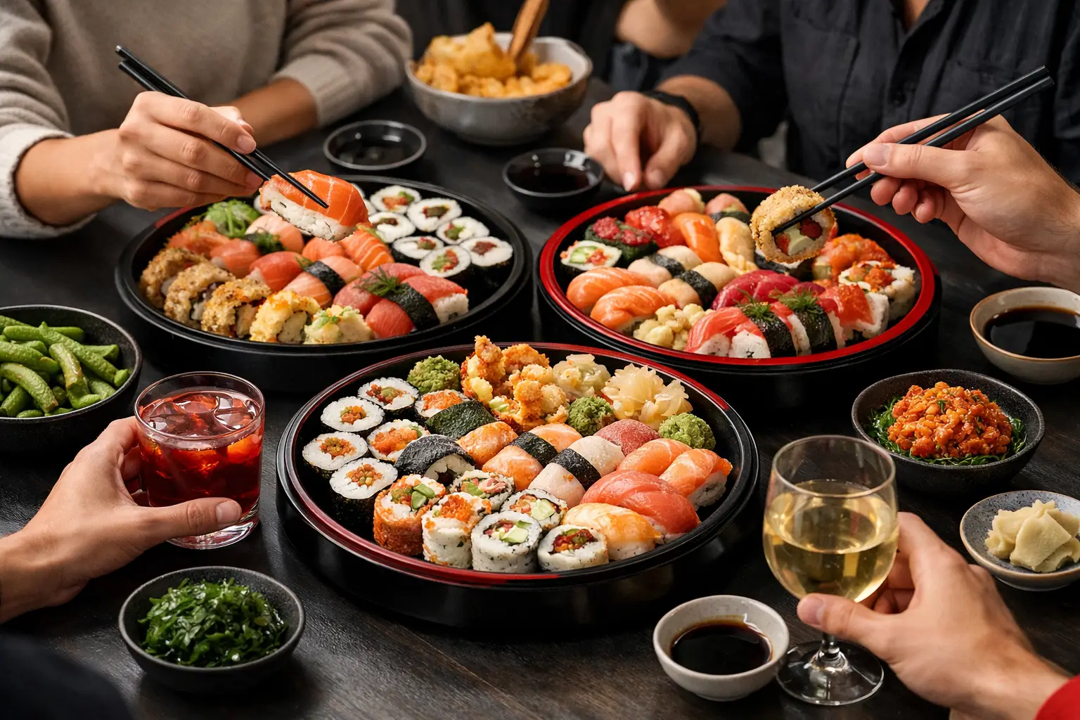 Najlepsze zestawy sushi dla znajomych