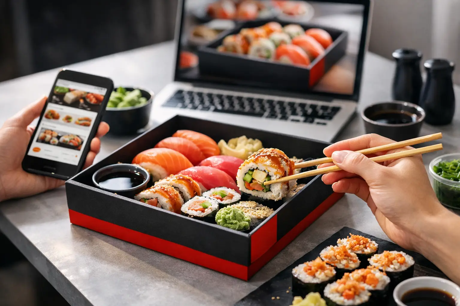 Przyszłość zamawiania sushi online już się dzieje
