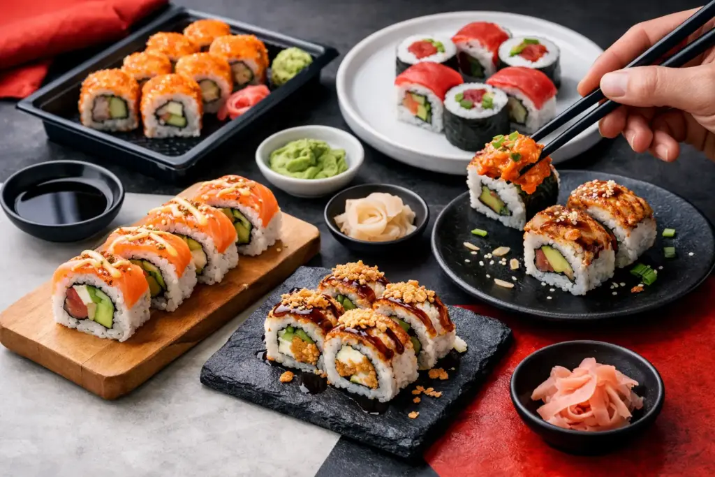 5 rolek sushi na początek – co wybrać?