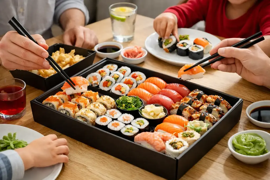 Jak wybrać zestaw sushi rodzinny bez pomyłki