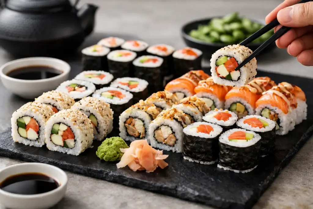 Najlepsze rolki sushi dla początkujących