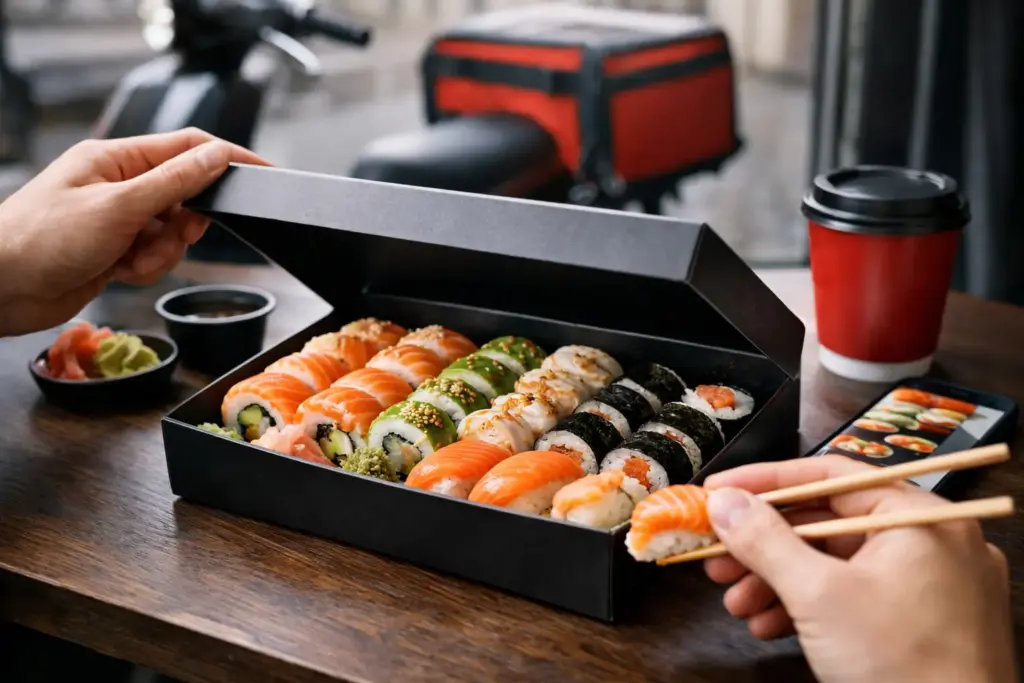 Sushi dostawa Kraków – jak zamawiać dobrze