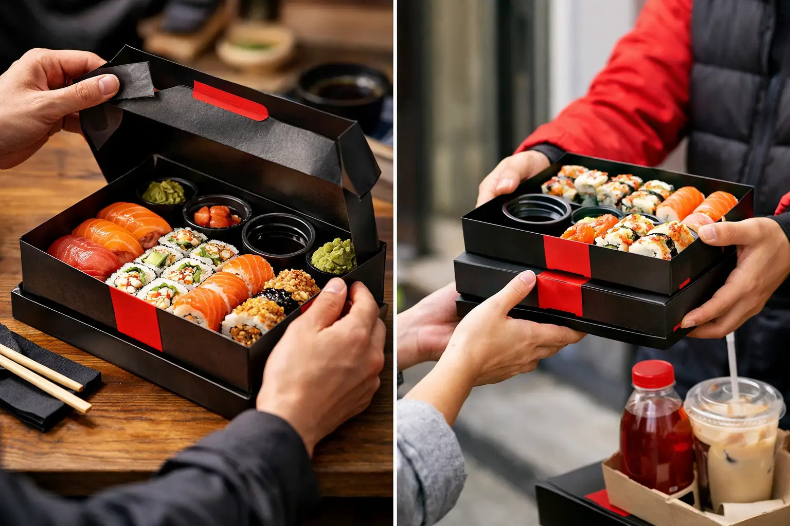 Sushi takeaway czy dostawa - co wybrać?