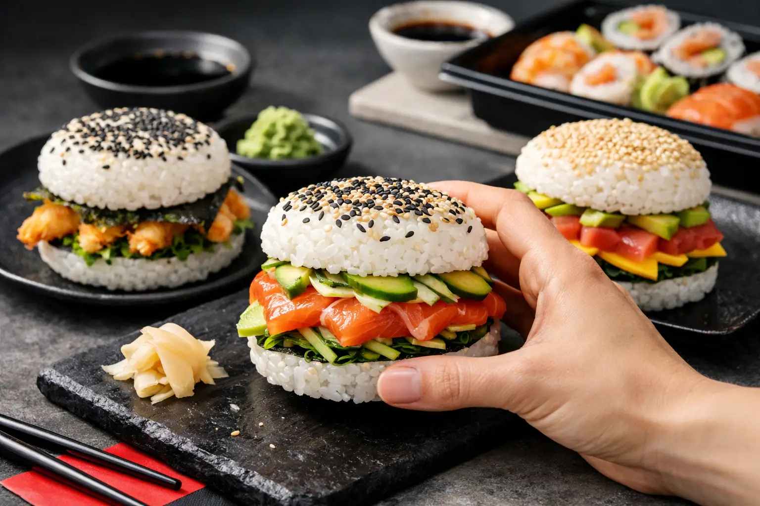 Najlepsze sushi burgery online - jak wybrać?