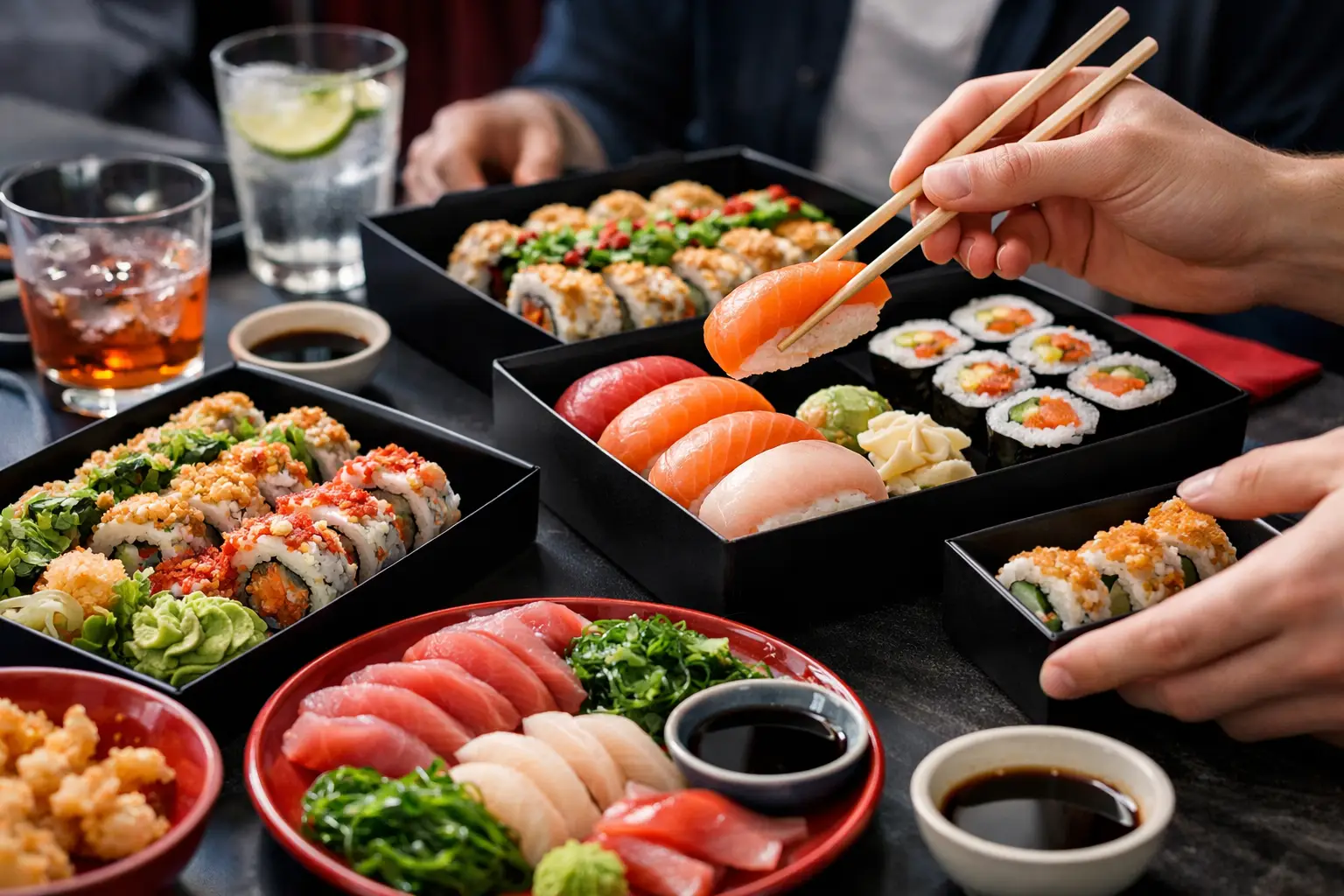 Sushi dla znajomych w Katowicach - co zamówić