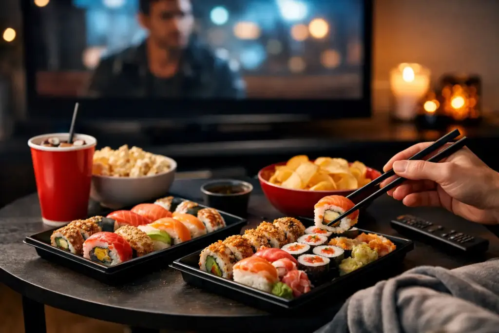 Jak dobrać sushi do filmu? Plan na dobry seans