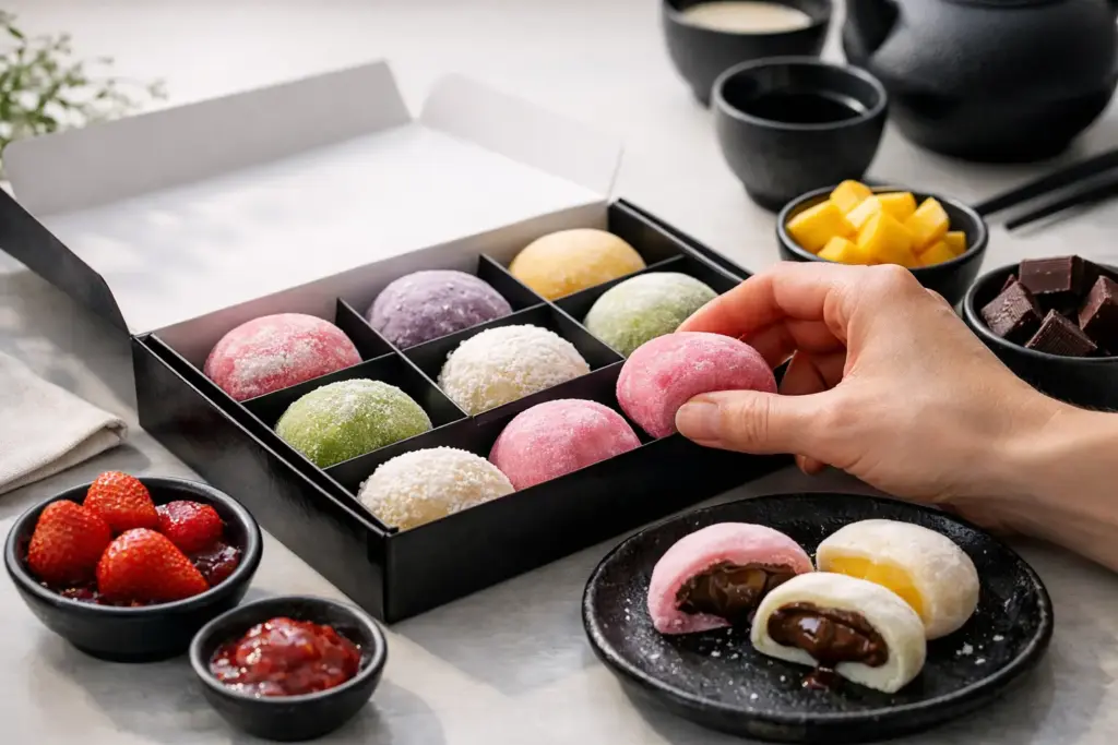 Najlepsze mochi na dowóz – jak wybrać smak?