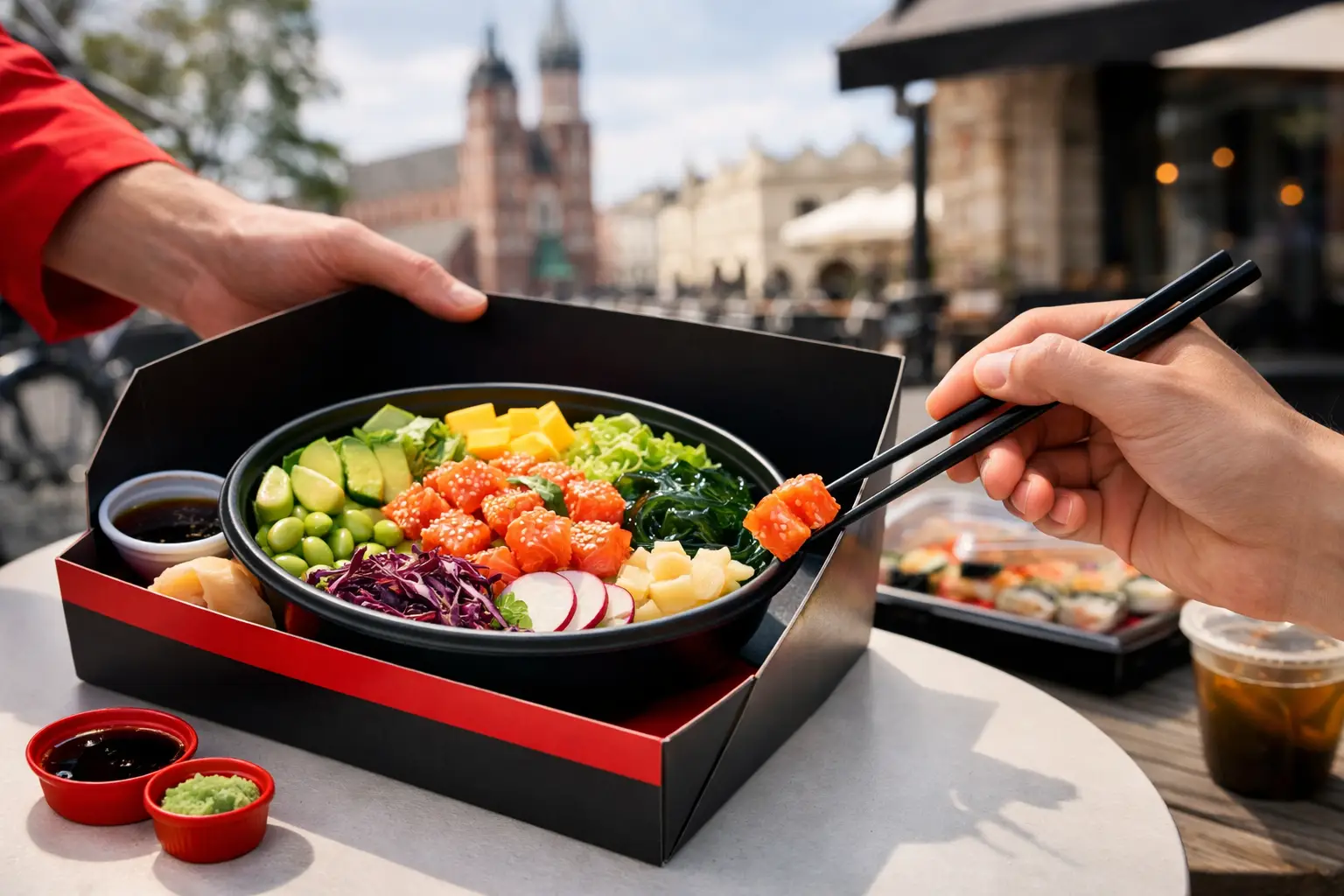 Poke bowl Kraków dowóz - świeżo i po Twojemu