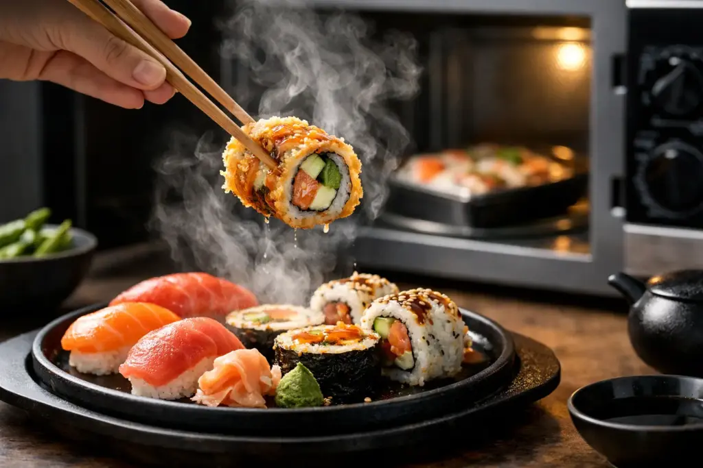 Czy sushi można odgrzać? Sprawdź, co ma sens