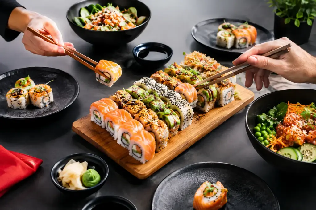 Ile sushi na osobę? Prosty przelicznik porcji