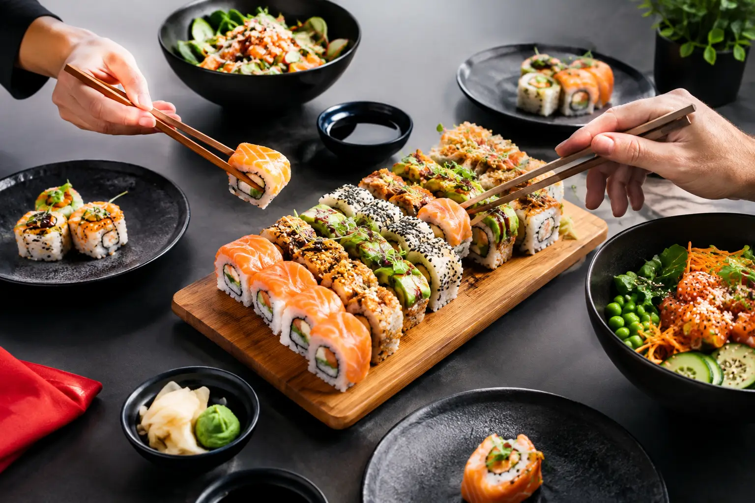 Ile sushi na osobę? Prosty przelicznik porcji