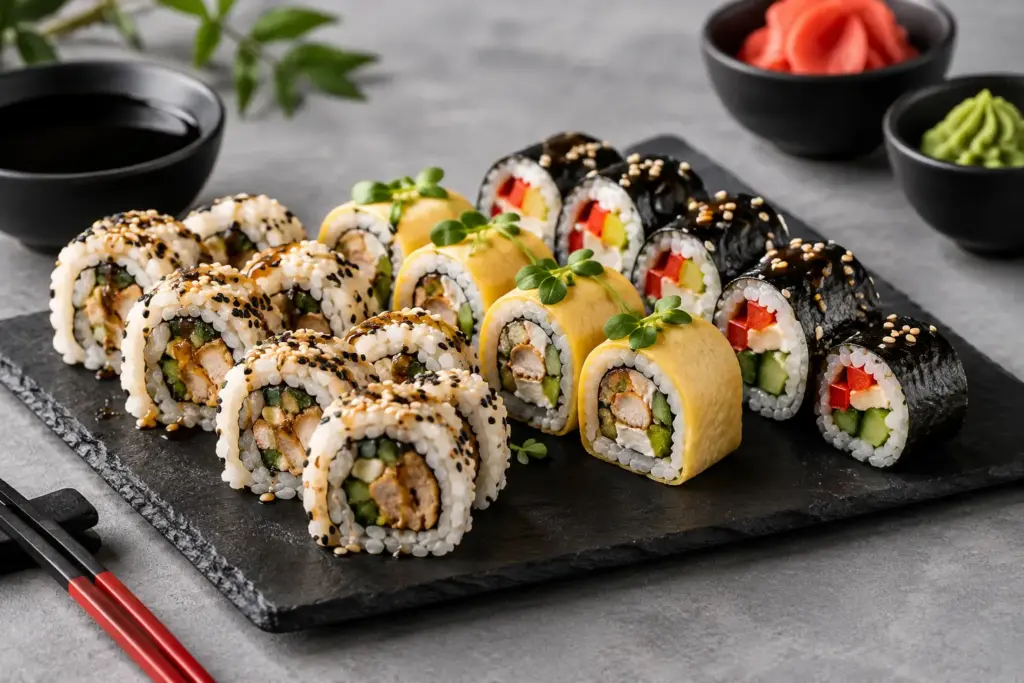 Najlepsze sushi bez surowej ryby na zamówienie
