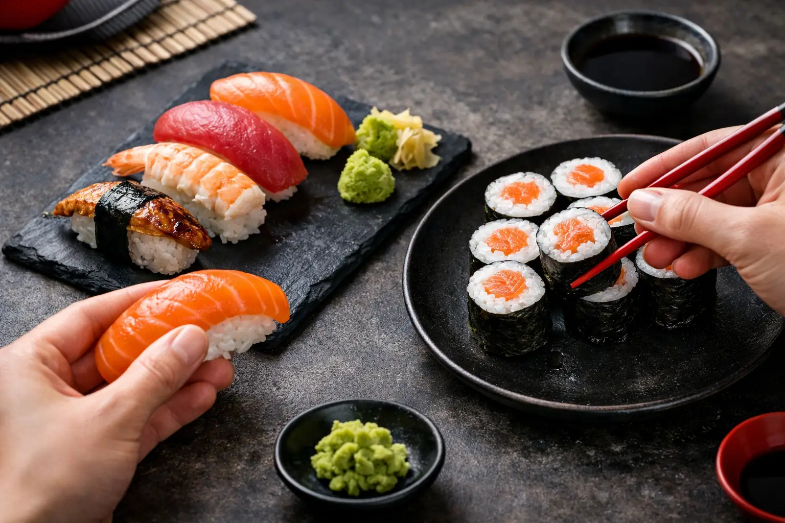 Nigiri czy hosomaki? Wybierz smak dla siebie