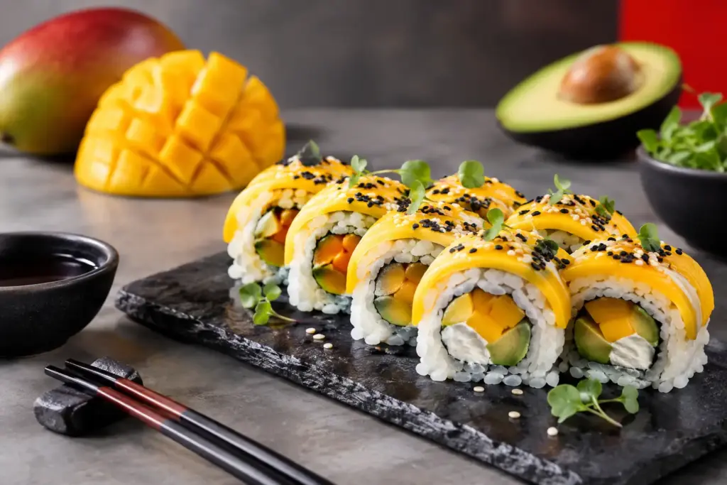 Nowoczesne rolki z mango, które robią różnicę
