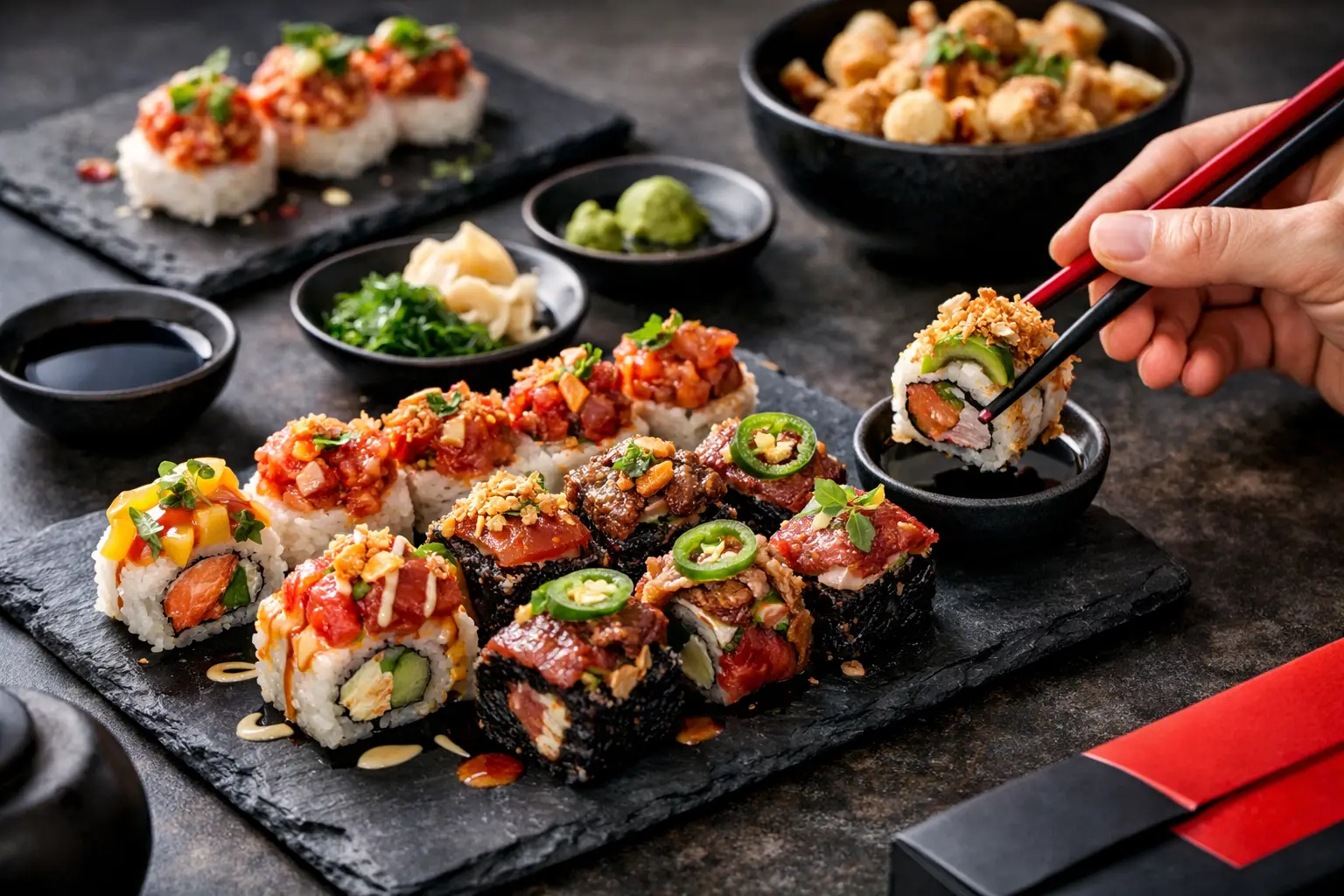 Przewodnik po sushi fusion dla ciekawych smaków