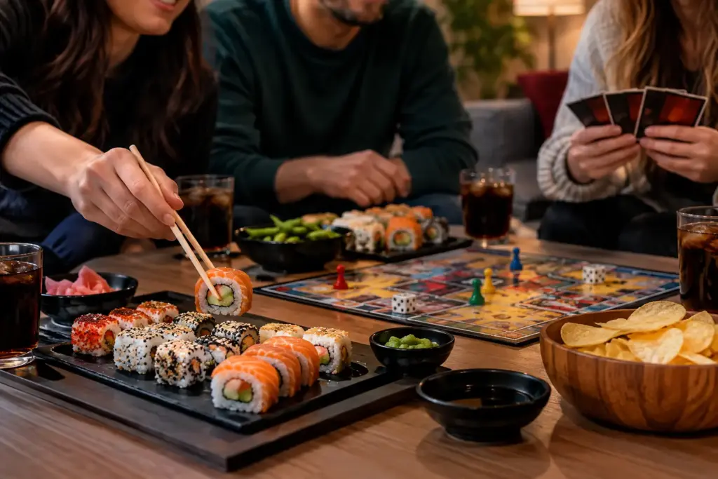 Przykład menu na wieczór gier dla ekipy