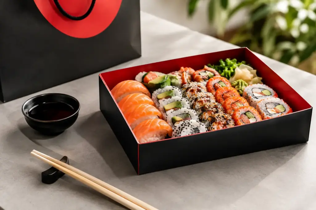 Przyszłość sushi na wynos smakuje coraz lepiej