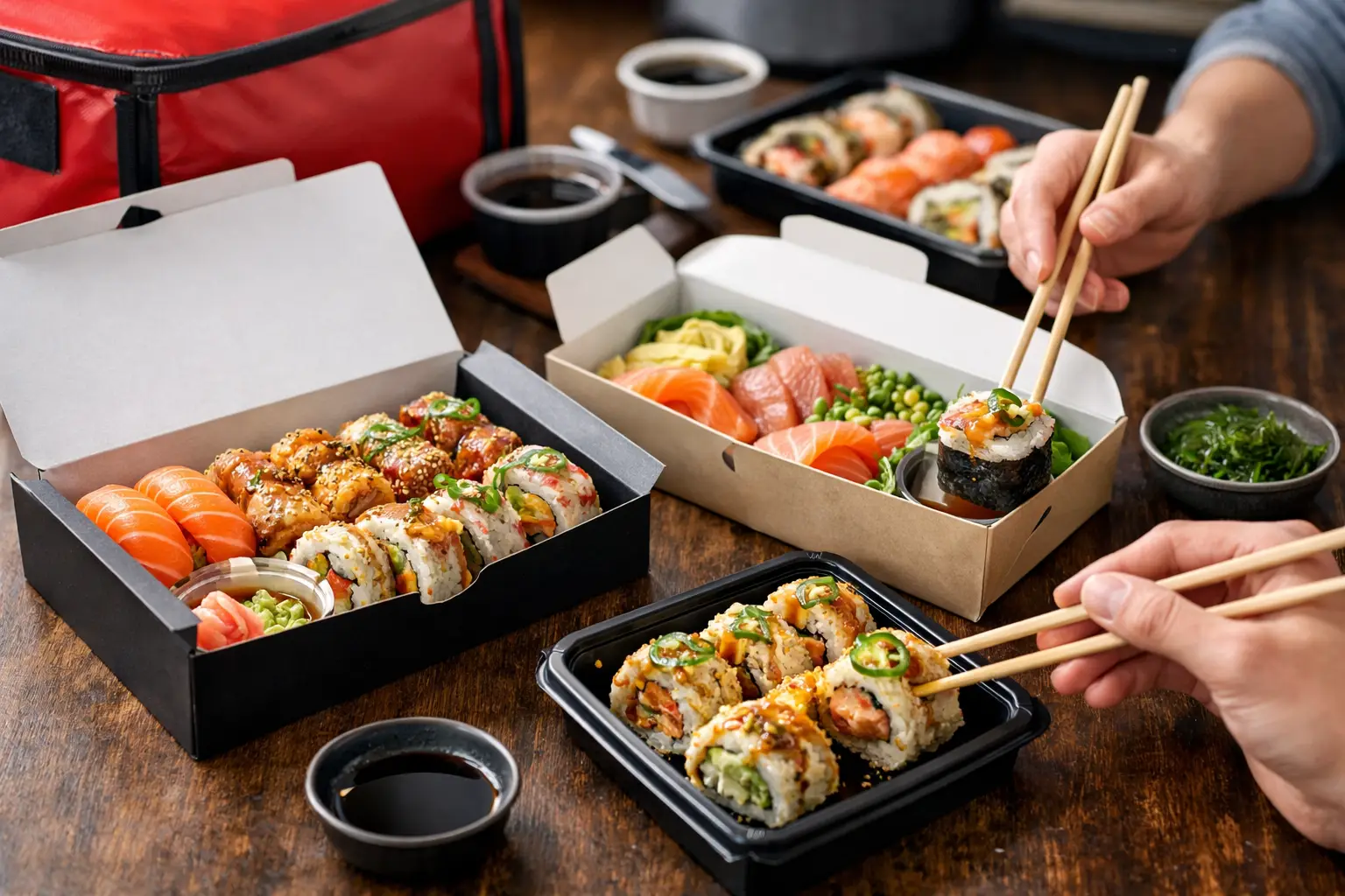 Trendy w sushi na wynos, które warto zamówić