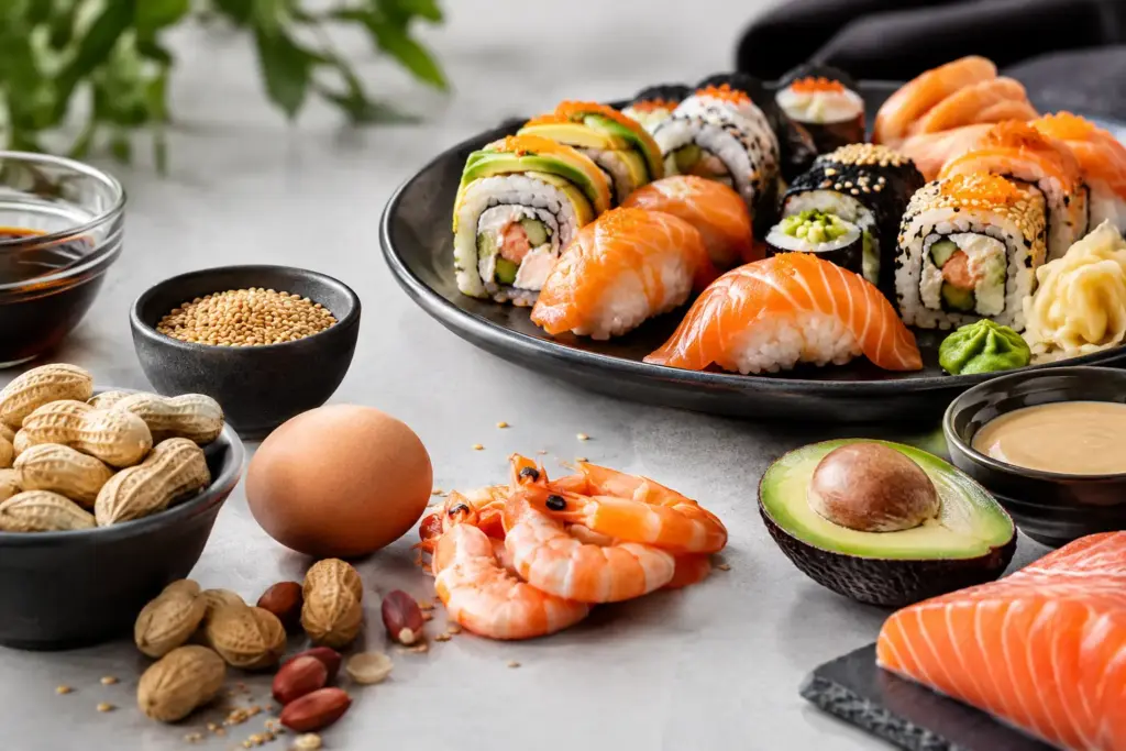 Alergeny sushi – przewodnik przed zamówieniem