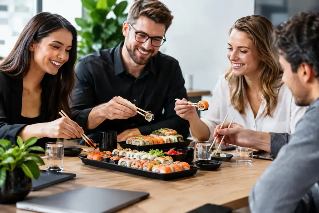 Case study lunchu dla zespołu, które działa