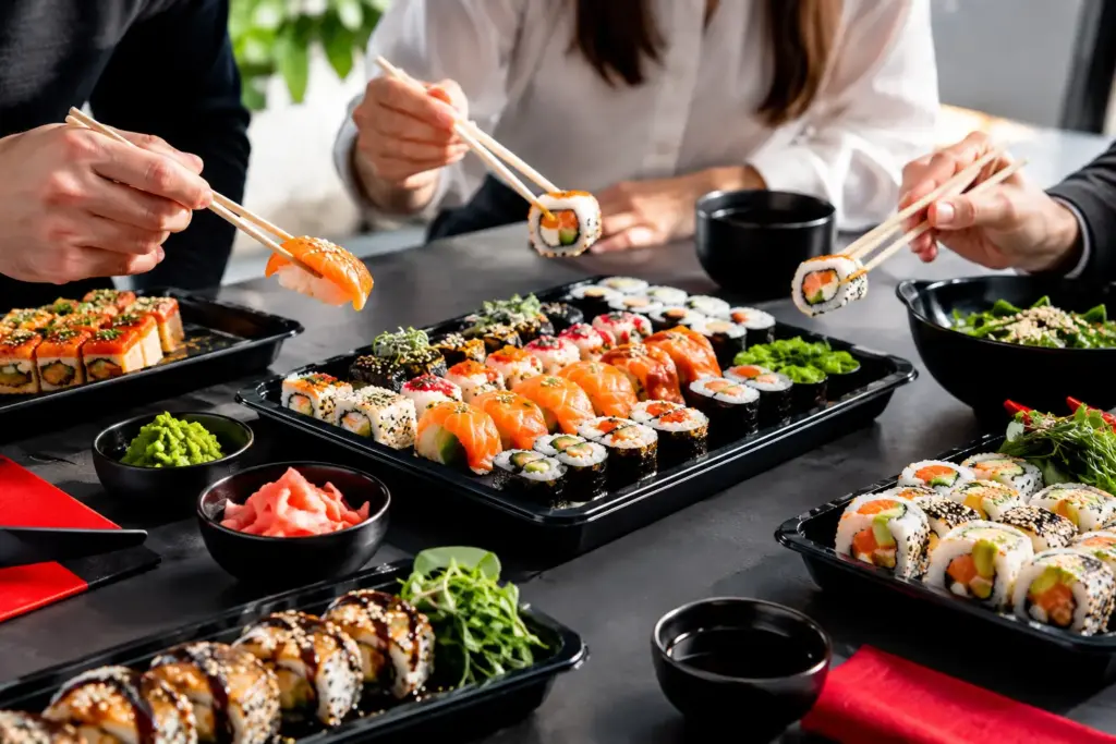 Catering japoński, który pasuje każdej ekipie